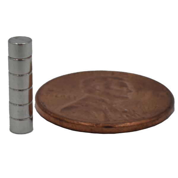 SuperMagnetMan Neodymium Disc Magnet.  Used as medical magnets, holding magnets, sensor magnets, consumer electronics magnets.  These small magnets are strong rare earth neodymium magnets also used as automotive magnets. 