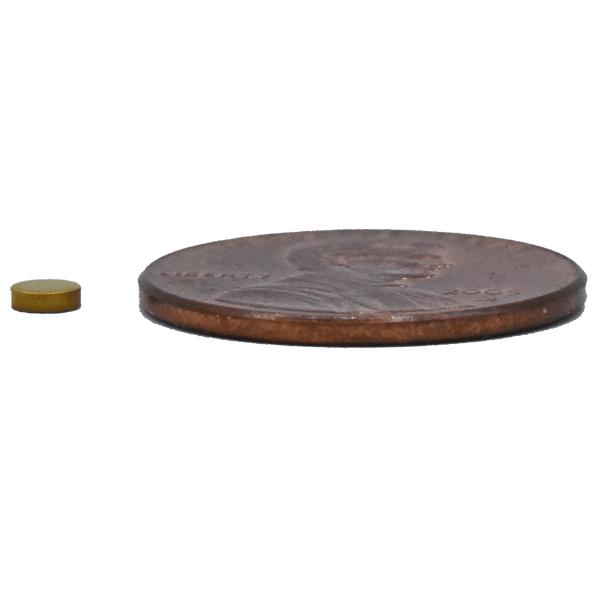 SuperMagnetMan Neodymium Disc Magnet.  Used as medical magnets, holding magnets, sensor magnets, consumer electronics magnets.  These small magnets are strong rare earth neodymium magnets also used as automotive magnets. 