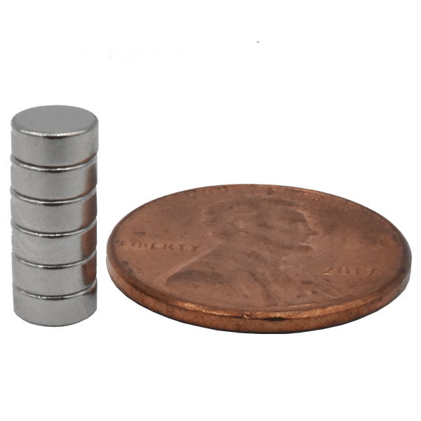 SuperMagnetMan Neodymium Disc Magnet.  Used as medical magnets, holding magnets, sensor magnets, consumer electronics magnets.  These disc magnets are strong rare earth neodymium magnets also used as automotive magnets. 