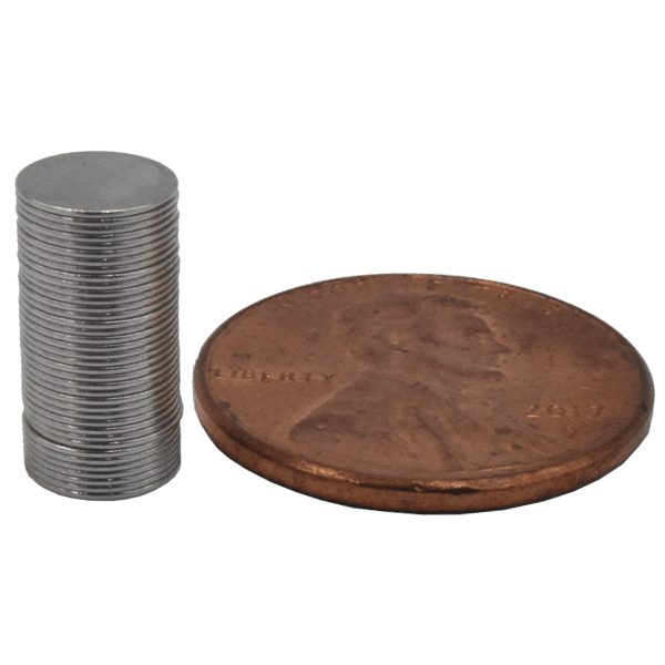 SuperMagnetMan Neodymium Disc Magnet.  Used as medical magnets, holding magnets, sensor magnets, consumer electronics magnets.  These disc magnets are strong rare earth neodymium magnets also used as automotive magnets. 