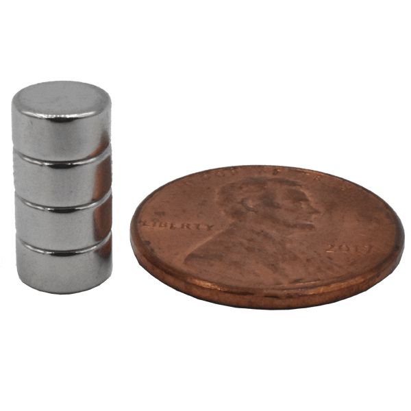 SuperMagnetMan Neodymium Disc Magnet.  Used as medical magnets, holding magnets, sensor magnets, consumer electronics magnets.  These disc magnets are strong rare earth neodymium magnets also used as automotive magnets. 