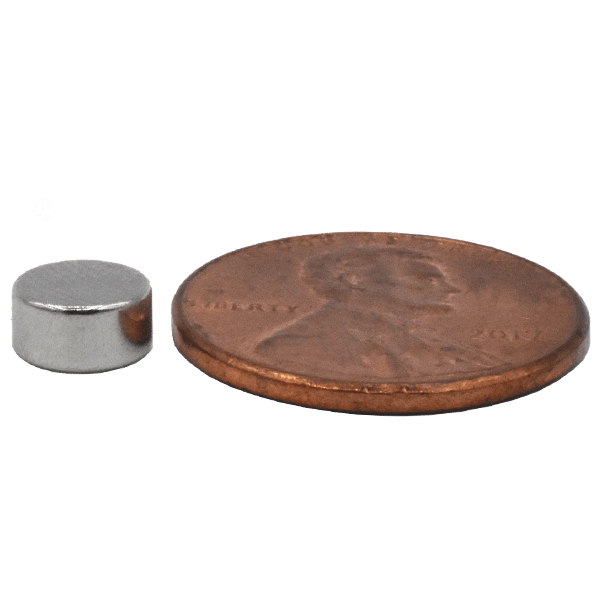 SuperMagnetMan Neodymium Disc Magnet.  Used as medical magnets, holding magnets, sensor magnets, consumer electronics magnets.  These disc magnets are strong rare earth neodymium magnets also used as automotive magnets. 