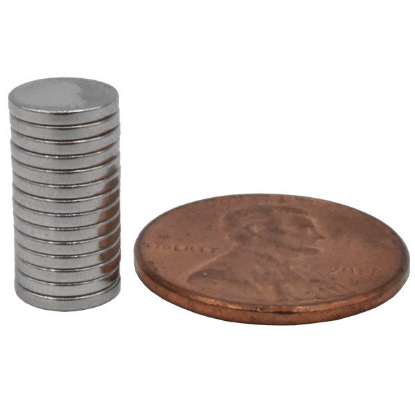 SuperMagnetMan Neodymium Disc Magnet.  Used as medical magnets, holding magnets, sensor magnets, consumer electronics magnets.  These disc magnets are strong rare earth neodymium magnets also used as automotive magnets. 