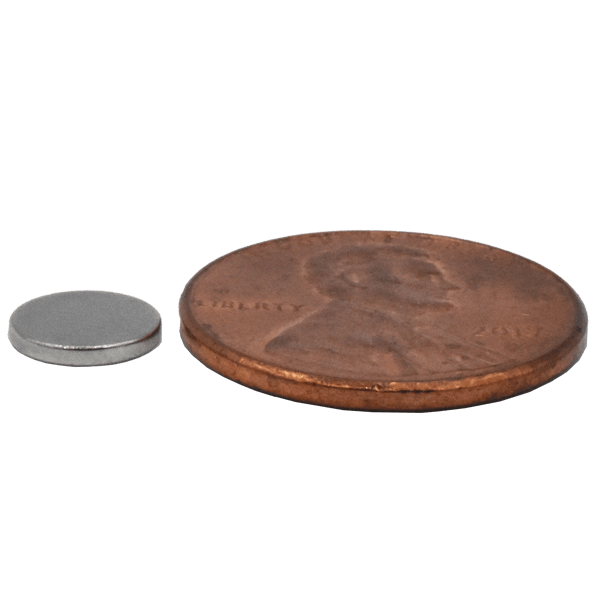 SuperMagnetMan Neodymium Disc Magnet.  Used as medical magnets, holding magnets, sensor magnets, consumer electronics magnets.  These disc magnets are strong rare earth neodymium magnets also used as automotive magnets. 