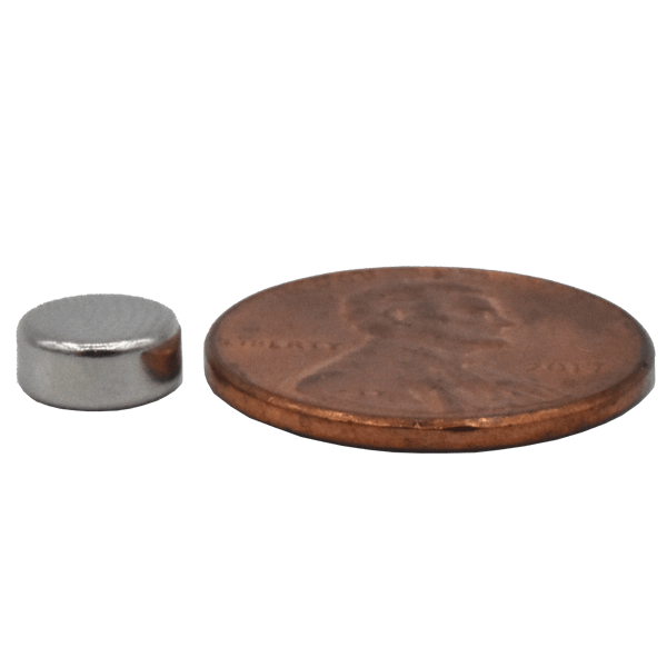 SuperMagnetMan Neodymium Disc Magnet.  Used as medical magnets, holding magnets, sensor magnets, consumer electronics magnets.  These disc magnets are strong rare earth neodymium magnets also used as automotive magnets. 