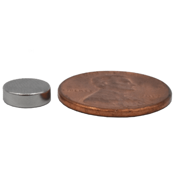 SuperMagnetMan Neodymium Disc Magnet.  Used as medical magnets, holding magnets, sensor magnets, consumer electronics magnets.  These disc magnets are strong rare earth neodymium magnets also used as automotive magnets. 