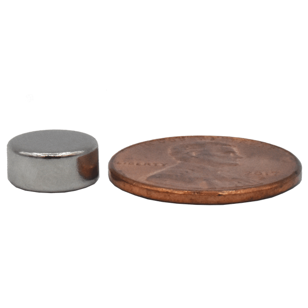 SuperMagnetMan Neodymium Disc Magnet.  Used as medical magnets, holding magnets, sensor magnets, consumer electronics magnets.  These disc magnets are strong rare earth neodymium magnets also used as automotive magnets. 