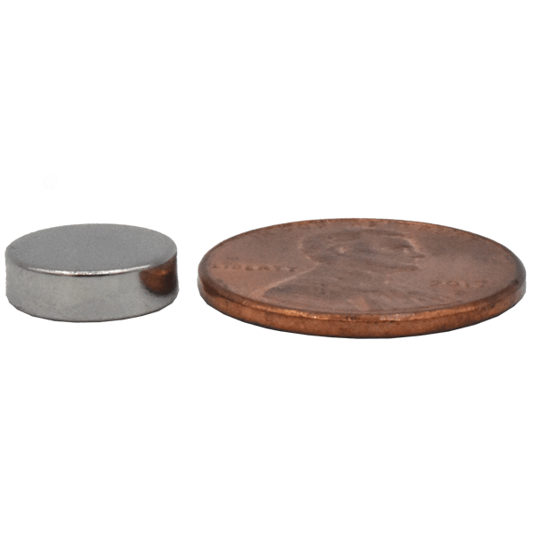 SuperMagnetMan Neodymium Disc Magnet.  Used as medical magnets, holding magnets, sensor magnets, consumer electronics magnets.  These disc magnets are strong rare earth neodymium magnets also used as automotive magnets. 