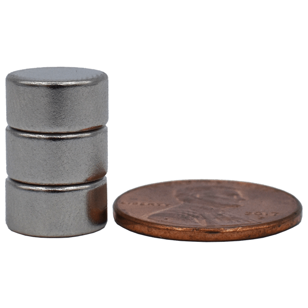 SuperMagnetMan Neodymium Disc Magnet.  Used as medical magnets, holding magnets, sensor magnets, consumer electronics magnets.  These disc magnets are strong rare earth neodymium magnets also used as automotive magnets. 