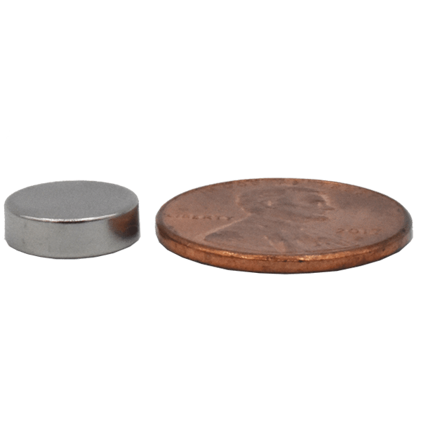 SuperMagnetMan Neodymium Disc Magnet.  Used as medical magnets, holding magnets, sensor magnets, consumer electronics magnets.  These disc magnets are strong rare earth neodymium magnets also used as automotive magnets. 