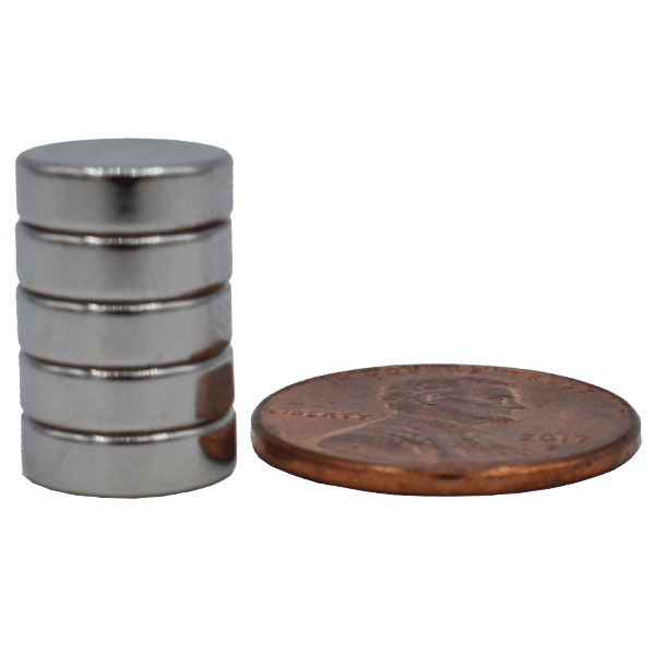 SuperMagnetMan Neodymium Disc Magnet.  Used as medical magnets, holding magnets, sensor magnets, consumer electronics magnets.  These disc magnets are strong rare earth neodymium magnets also used as automotive magnets. 