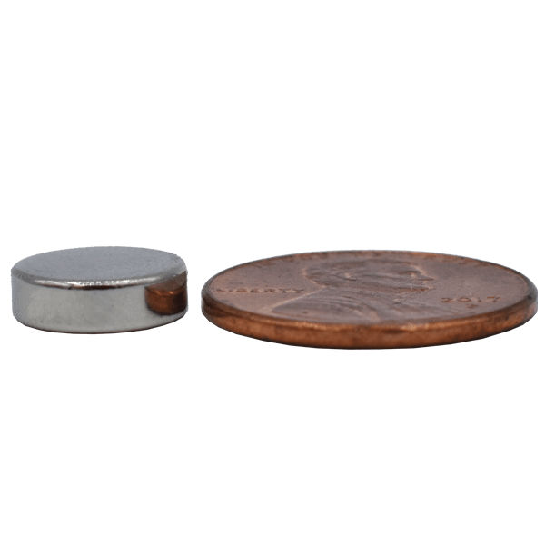 SuperMagnetMan Neodymium Disc Magnet.  Used as medical magnets, holding magnets, sensor magnets, consumer electronics magnets.  These disc magnets are strong rare earth neodymium magnets also used as automotive magnets. 