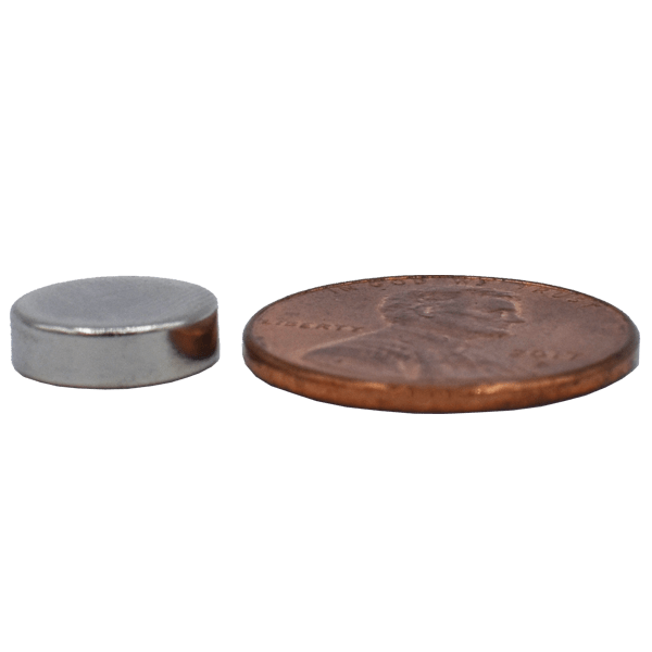 SuperMagnetMan Neodymium Disc Magnet.  Used as medical magnets, holding magnets, sensor magnets, consumer electronics magnets.  These disc magnets are strong rare earth neodymium magnets also used as automotive magnets. 