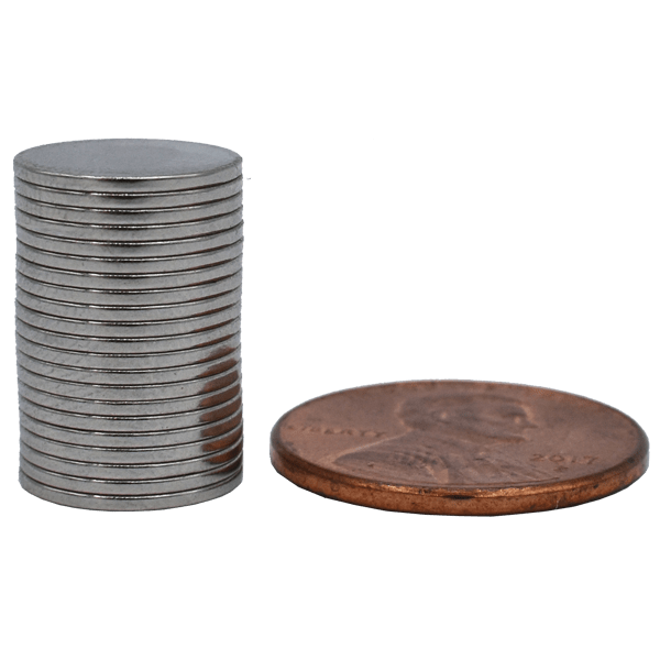 SuperMagnetMan Neodymium Disc Magnet.  Used as medical magnets, holding magnets, sensor magnets, consumer electronics magnets.  These disc magnets are strong rare earth neodymium magnets also used as automotive magnets. 