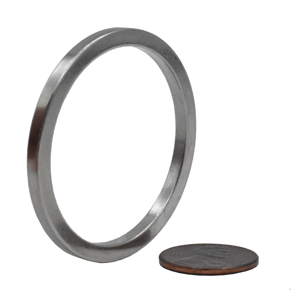 SuperMagnetMan Neodymium Ring Magnet.  Used as medical magnets, motor magnets, sensor magnets, consumer electronics magnets.  These ring magnets are strong rare earth neodymium magnets also used as automotive magnets.  www.supermagnetman.com