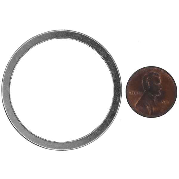 SuperMagnetMan Neodymium Ring Magnet.  Used as medical magnets, motor magnets, sensor magnets, consumer electronics magnets.  These ring magnets are strong rare earth neodymium magnets also used as automotive magnets.  www.supermagnetman.com