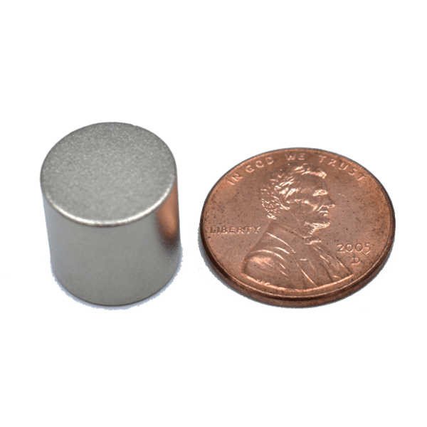 SuperMagnetMan Samarium Cobalt Disc Magnet.  Great as high temperature magnets. Used as aerospace magnets, military magnets, sensor magnets, consumer electronics magnets.  These disc magnets are strong rare earth SmCo magnets also used as automotive magnets. 