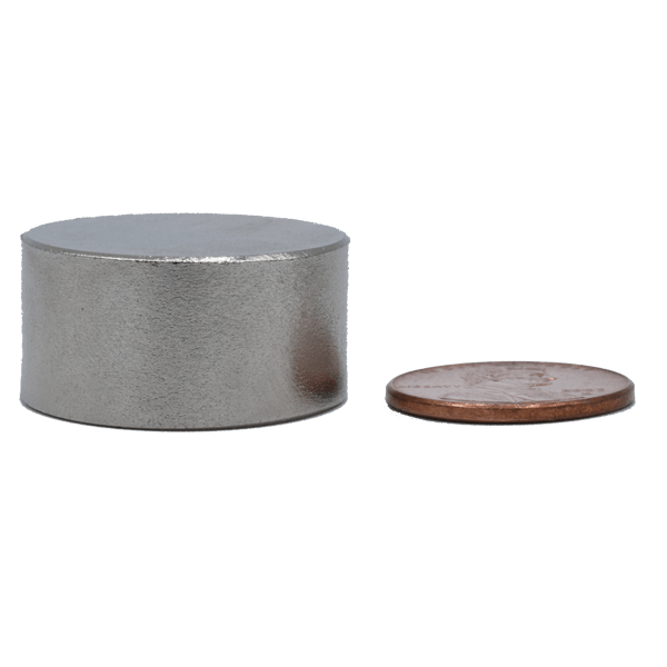 SuperMagnetMan Samarium Cobalt Disc Magnet.  Great as high temperature magnets. Used as aerospace magnets, military magnets, sensor magnets, consumer electronics magnets.  These disc magnets are strong rare earth SmCo magnets also used as automotive magnets. 