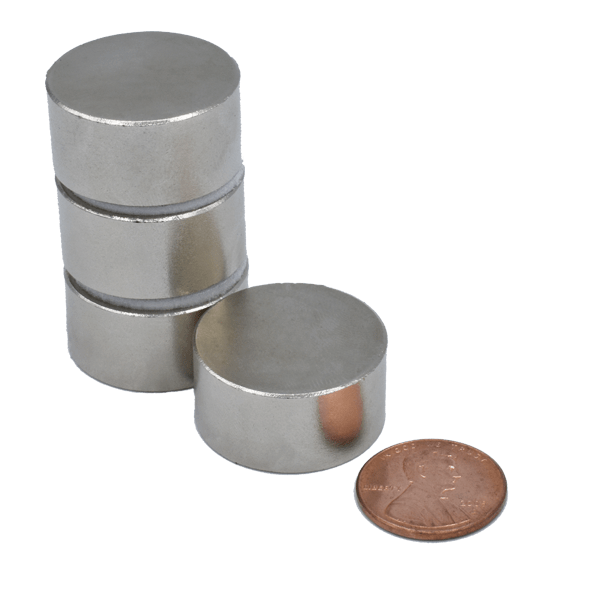 SuperMagnetMan Samarium Cobalt Disc Magnet.  Great as high temperature magnets. Used as aerospace magnets, military magnets, sensor magnets, consumer electronics magnets.  These disc magnets are strong rare earth SmCo magnets also used as automotive magnets. 