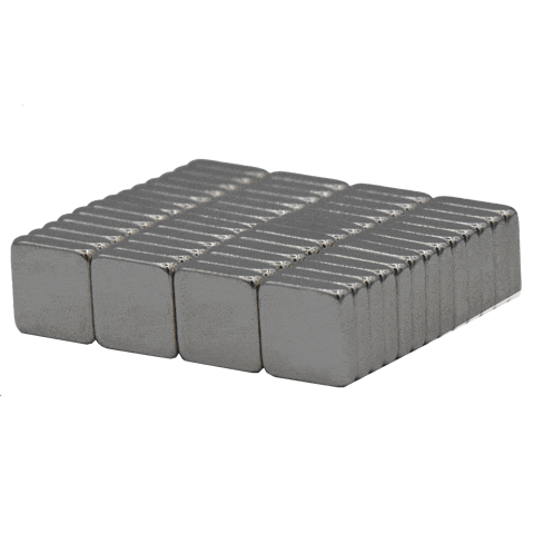 SuperMagnetMan Neodymium Square Magnet.  Used as medical magnets, motor magnets, automotive magnets, holding magnets, and robotics magnets.  Strong rare earth neodymium magnets. www.supermagnetman.com 