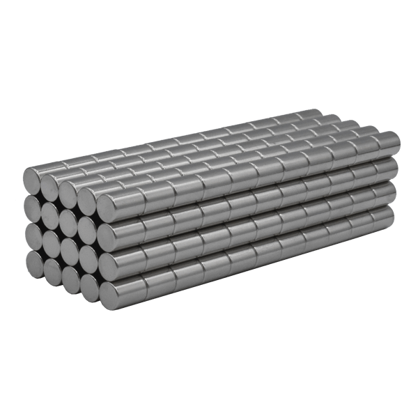 SuperMagnetMan Neodymium Cylinder Magnet.  Used as medical magnets, holding magnets, sensor magnets, consumer electronics magnets.  These cylinder magnets are strong rare earth neodymium magnets also used as automotive magnets. 