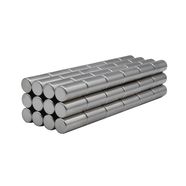 SuperMagnetMan Neodymium Cylinder Magnet.  Used as medical magnets, holding magnets, sensor magnets, consumer electronics magnets.  These cylinder magnets are strong rare earth neodymium magnets also used as automotive magnets. 