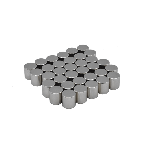 SuperMagnetMan Neodymium Cylinder Magnet.  Used as medical magnets, holding magnets, sensor magnets, consumer electronics magnets.  These cylinder magnets are strong rare earth neodymium magnets also used as automotive magnets. 