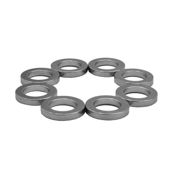 SuperMagnetMan Neodymium Ring Magnet.  Used as medical magnets, motor magnets, sensor magnets, consumer electronics magnets.  These ring magnets are strong rare earth neodymium magnets also used as automotive magnets.  www.supermagnetman.com