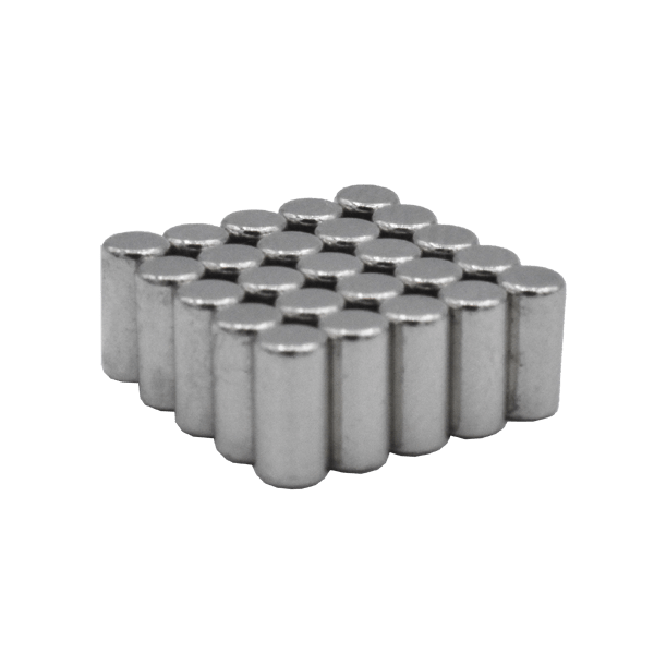 SuperMagnetMan Neodymium Cylinder Magnet.  Used as medical magnets, holding magnets, sensor magnets, consumer electronics magnets.  These cylinder magnets are strong rare earth neodymium magnets also used as automotive magnets. 