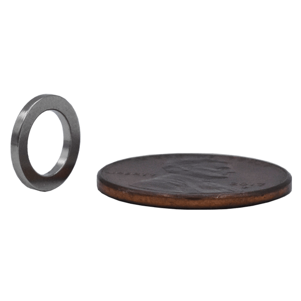 SuperMagnetMan Neodymium Ring Magnet.  Used as medical magnets, motor magnets, sensor magnets, consumer electronics magnets.  These ring magnets are strong rare earth neodymium magnets also used as automotive magnets.  www.supermagnetman.com