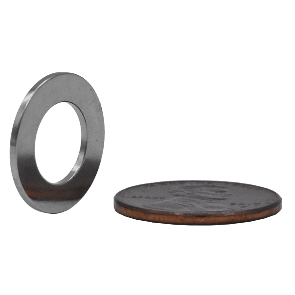 SuperMagnetMan Neodymium Ring Magnet.  Used as medical magnets, motor magnets, sensor magnets, consumer electronics magnets.  These ring magnets are strong rare earth neodymium magnets also used as automotive magnets.  www.supermagnetman.com